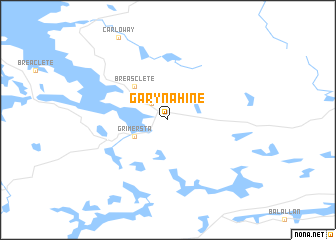 map of Garynahine
