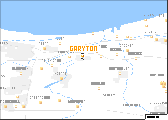 map of Garyton