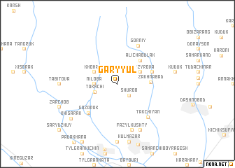 map of Gary-Yul