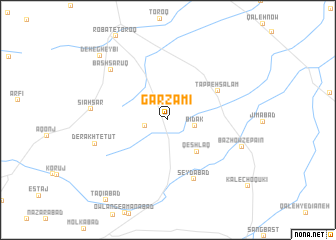 map of Garzamī