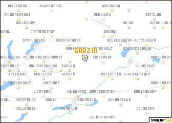 map of Garzin