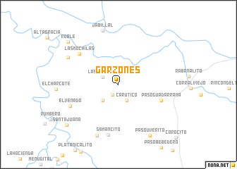 map of Garzones