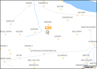 map of Gar\