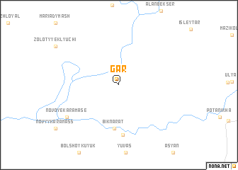 map of Gar\