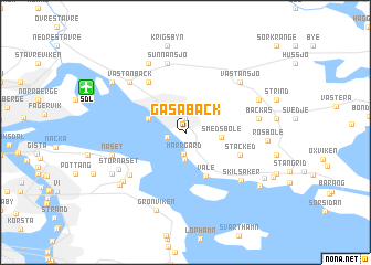 map of Gasabäck