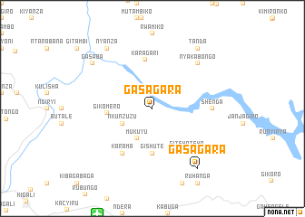 map of Gasagara