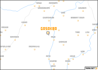 map of Gasakba