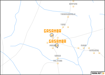 map of Gasamba