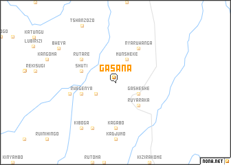 map of Gasana