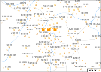 map of Gasanda