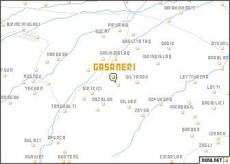 map of Gasaneri