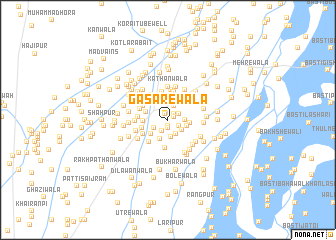 map of Gasarewāla