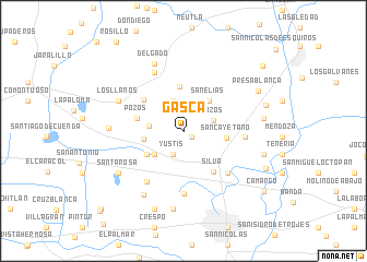 map of Gasca