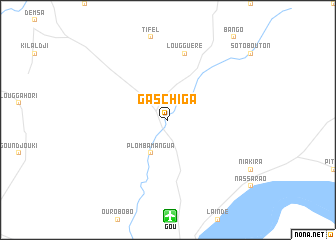 map of Gaschiga