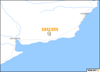 map of Gascons