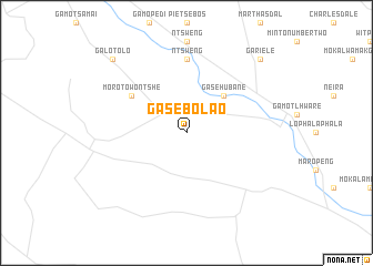 map of Ga-Sebolao