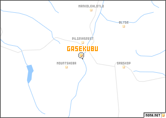 map of Ga-Sekubu