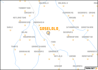 map of Ga-Selala