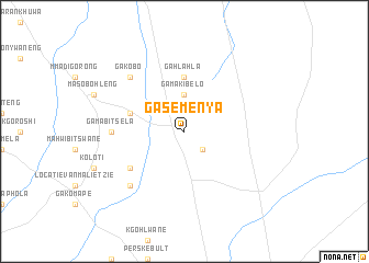 map of Ga-Semenya