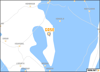 map of Gasé