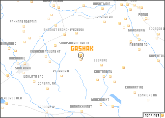 map of Gashak