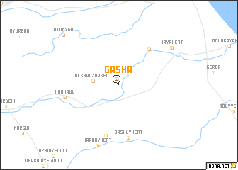 map of Gasha