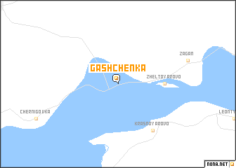 map of Gashchenka