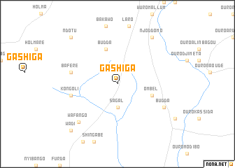 map of Gashiga