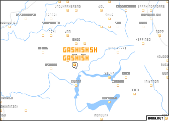 map of Gashish