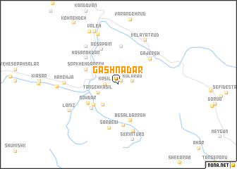 map of Gashnādar