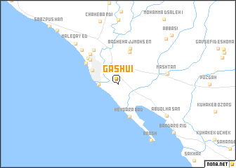 map of Gashū\