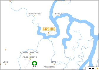 map of Gasing