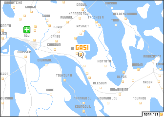 map of Gasi