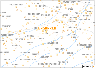 map of Gaskareh