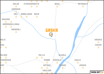 map of Gaska
