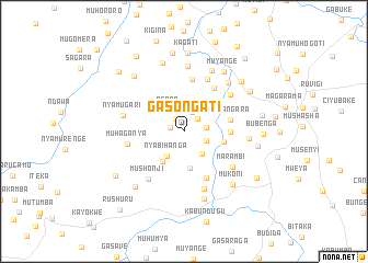 map of Gasongati