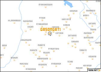 map of Gasongati
