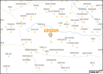 map of Gasoum