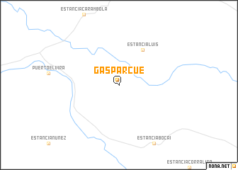 map of Gaspar-cué