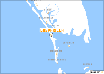 map of Gasparilla