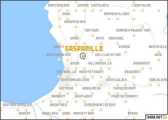 map of Gasparillo