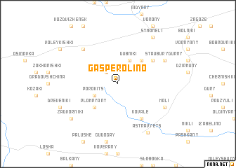 map of Gasperolino