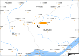 map of Gassamba