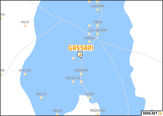 map of Gassari