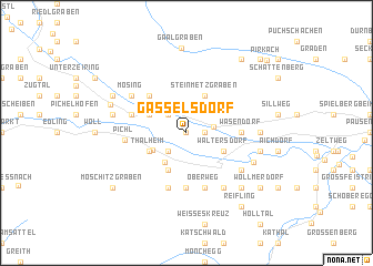 map of Gasselsdorf