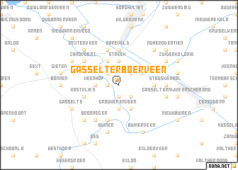 map of Gasselterboerveen