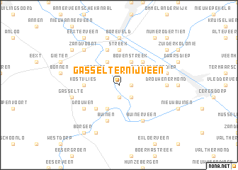 map of Gasselternijveen
