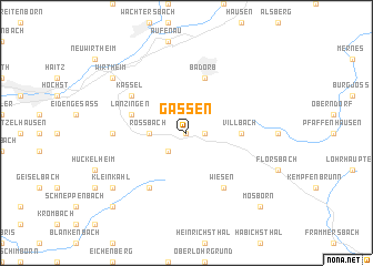 map of Gassen