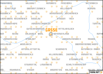 map of Gasse