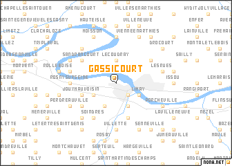 map of Gassicourt